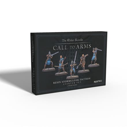 The Elder Scrolls: Call To Arms - Stormcloak Starter Set - Miniature Game - Ongeschilderd
