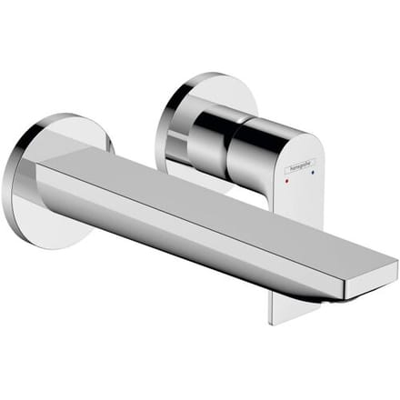 Hansgrohe Rebris E single lever concealed washbasin mixer for wall mounting with spout 20 cm 72568000