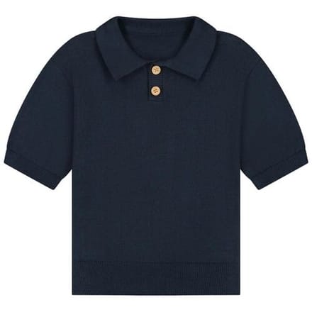 Prénatal peuter polo Dark Bluegrey 116 heren