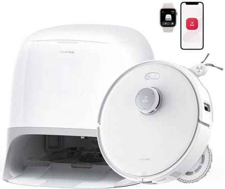 Roborock Qrevo Curv 5A1 0,325 l Zwart, Wit