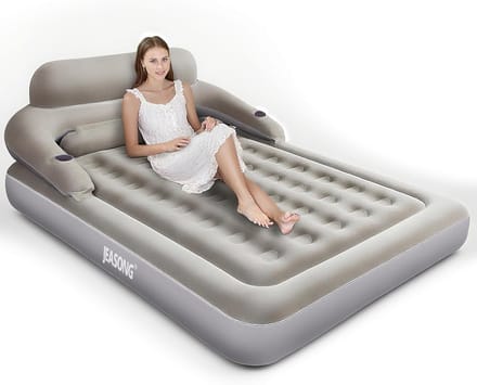 Luchtmatras met Hoofdeinde - Comfortabel en Snel Opblaasbaar