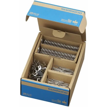 Hars en veer remblokken met splitpen 3 types Shimano G05A-RX (x50)