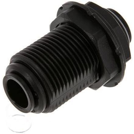 12mm POM Insteekfitting Schotdoorvoer NBR