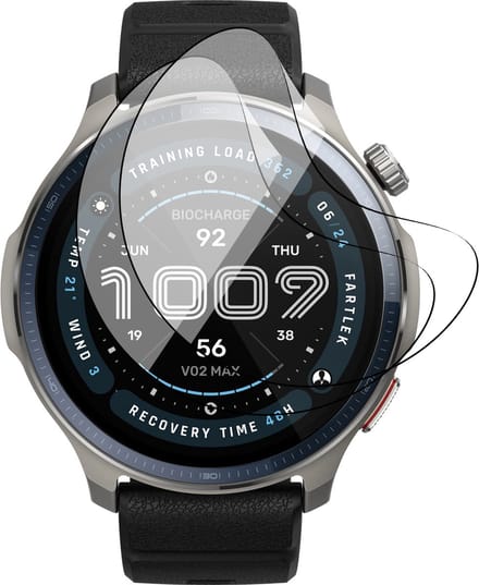 Screenprotector geschikt voor Amazfit Balance 2 - 2x FlexGuard Screen Protector