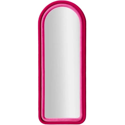 Spiegel Mirroro Cloe Fuxia Velvet 60×4×160 cm