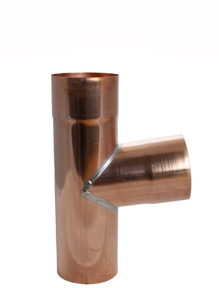 HWA Koper T-Stuk 85° | 80x80x80 mm