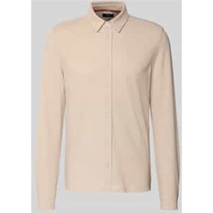 slim fit vrijetijdsoverhemd met kentkraag model 'Roni'