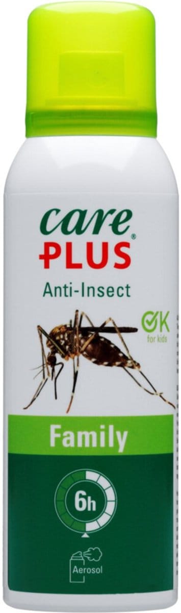 2x Care Plus Anti-Insect Icaridin Family Aerosol - 100ml