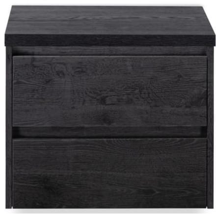 Dante Badmeubelset 60 cm - Black Oak - Wastafelbovenblad