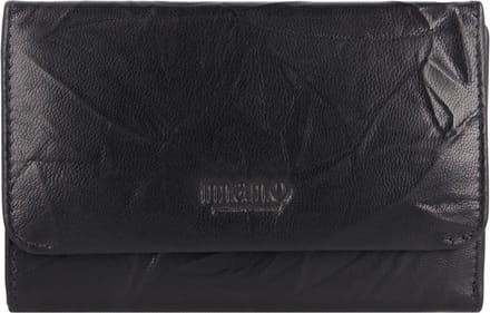 mano Donna Aurona Portemonnee RFID Leer 14,5 cm - Dames - Horizontaal - schwarz