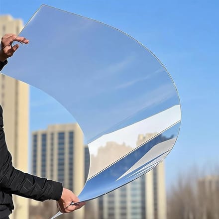 Transparant Polycarbonaat Plaat - Plastic Dakplaat - Tuin Overkappen - Breekbestendig en UV-bestendig - 1 x 2 meter - Helder