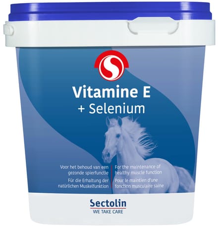 Sectolin Paardensupplement Vitamine E + Selenium - 1 kg