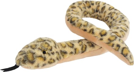Sandy Knuffel Python slang - zachte pluche stof - dieren knuffels - groen - 105 cm - reptielen
