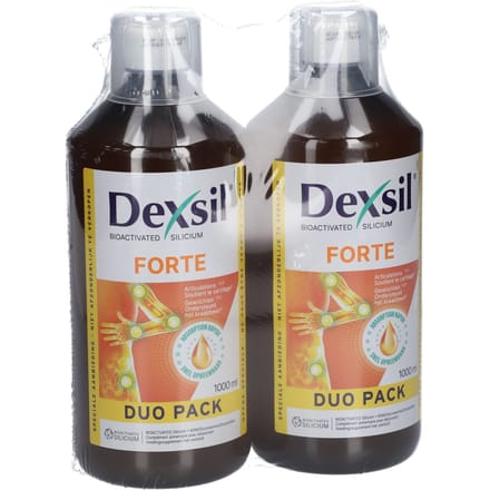 Dexsil® Forte 2X1L - Kraakbeen, Gewrichten, Spieren - Msm, Glucosamine, Silicium