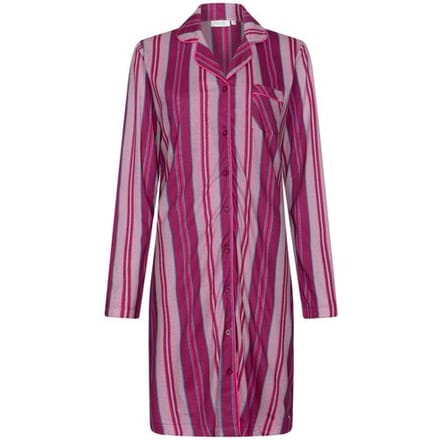 Rebelle - Nachthemd - Cin Cin - Bio Katoen - Doorknoop - Roze - Maat 46