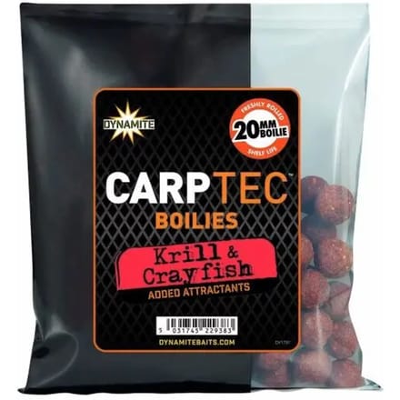 Carp Spirit Carptec Boilies | 300g 20mm Krill & Crayfish