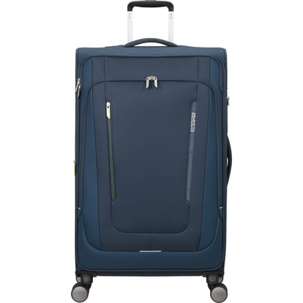 American Tourister trolley Wanderlite Spinner Exp. TSA Dark Navy donkerblauw 80cm