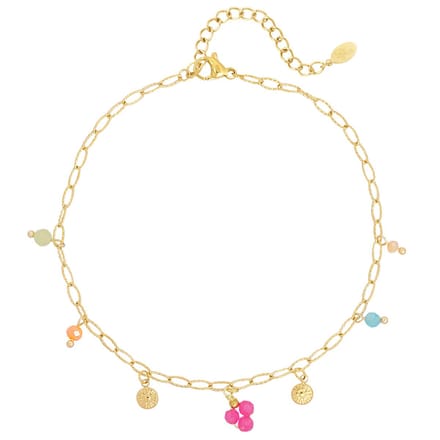 Summer love enkelbandje - goud