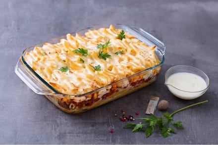 Ovenschaal Rechthoek - Met Grepen - Borosilicaatglas - 1,4 liter - Transparant