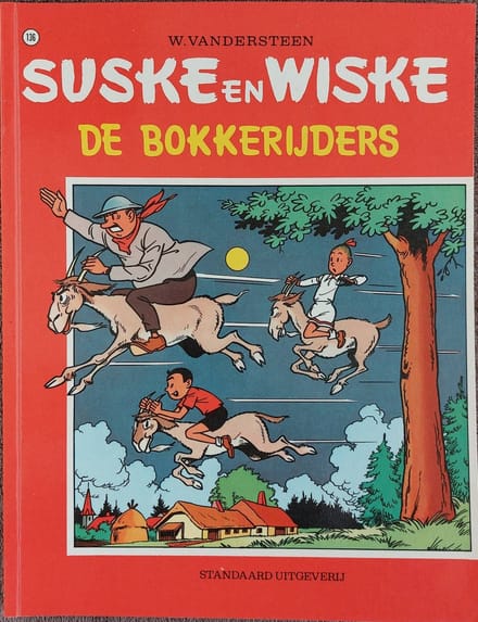 SUSKE EN WISKE 136 DE BOKKERIJDERS