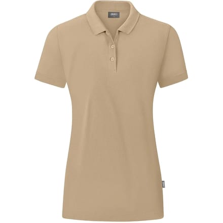 Jako Organic Polo Dames - Zand | Maat: 42