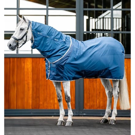 HORSEWARE IONIC THERAPY MESH COOLER Blauw