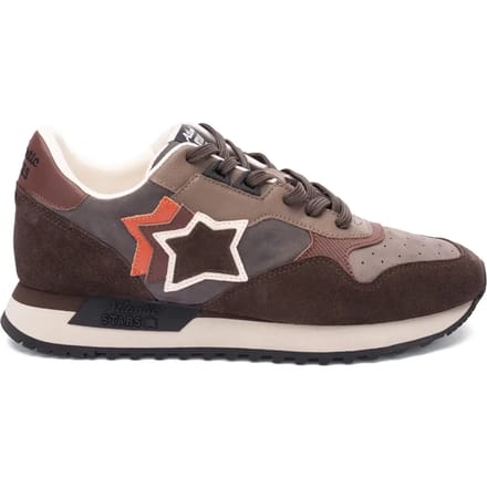 Lederen en suède sneakers Atlantic Stars Draco