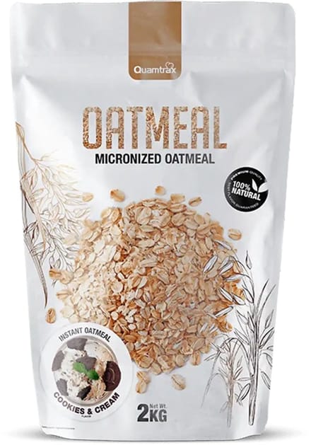 Quamtrax Nutrition Instant Oatmeal - Cookies & Cream