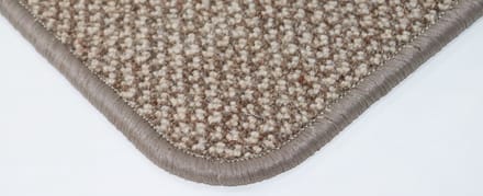 Wollen - Vloerkleed - Barbara - bruin beige - 65x177cm