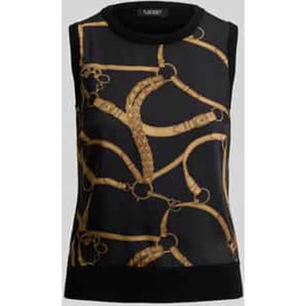 regular fit blousetop van katoenmix