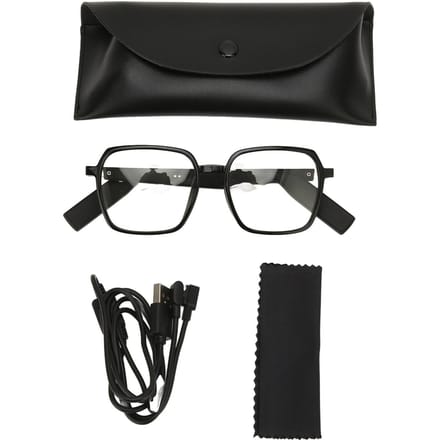 Lunettes intelligentes o TR90 Nylon IP67 Étanche Haut-parleur à oreille ouverte pour Réunion Voyage