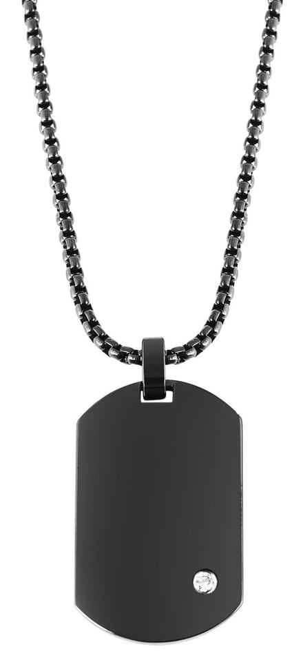 AKZENT Akzent herenketting met hanger Saranja, duurzaam