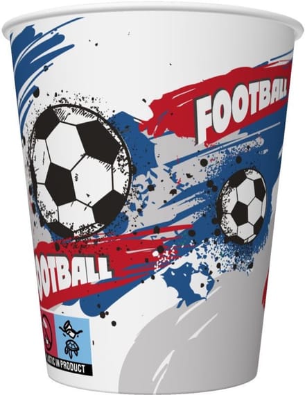 Daisy - Papieren bekers - For Football Lovers