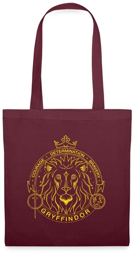 Harry Potter Griffoendor Lineart Tas Van Stof Schoudertas