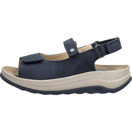 Dames Sandalen Wolky Adura Timber Denim Blauw - Maat 41
