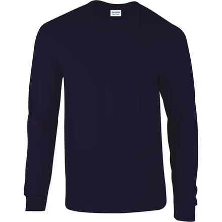 Ultra katoen lange mouwen T-shirt Gildan