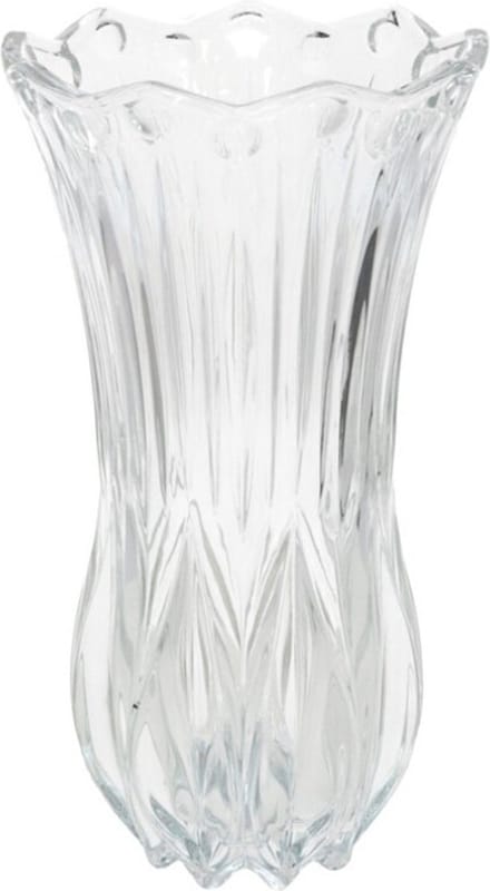 Gerimport Bloemenvaas - helder glas - 13 x 23 cm