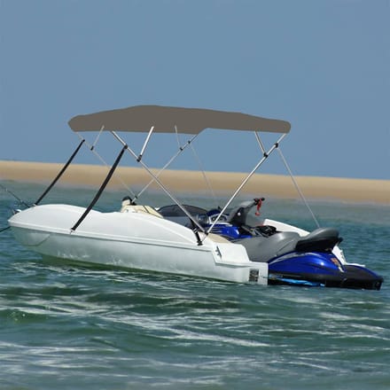 Vidaxl Biminitent voor Boot, 4 Bogen, Grijs, 243X210X137 Cm