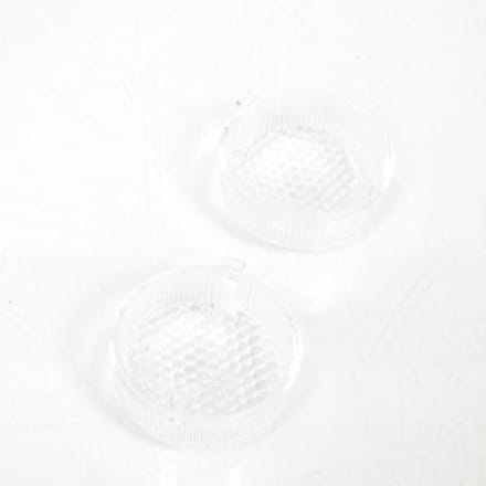 Cabochon de clignotant TNT pour Scooter Aprilia 50 SR transparent ar Neuf