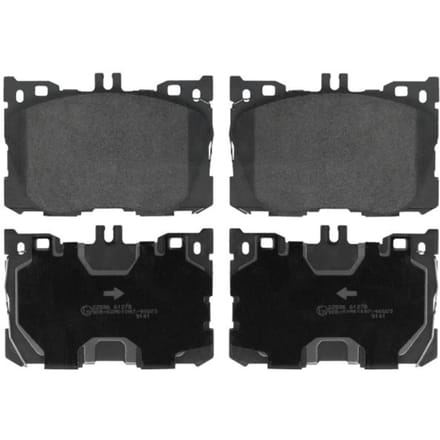 Remblokset FEBI BILSTEIN 116428, voor
