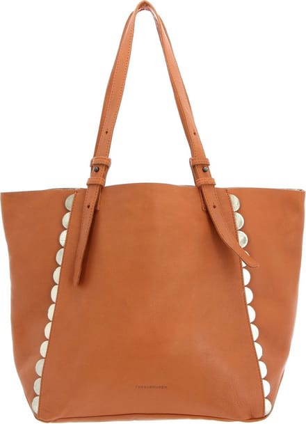 FREDsBRUDER Leren Schoudertas Bloomy Bloomy Coral Roze