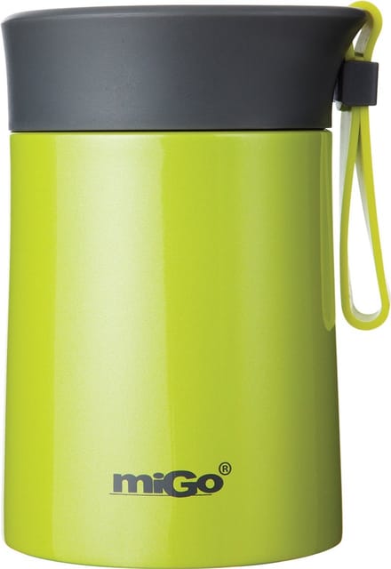 Enjoy Food Jar - Rvs - 400 ml - Groen