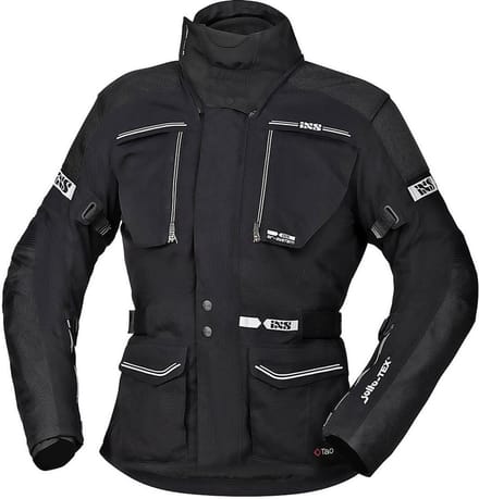 IXS Tour Traveller-ST Zwart Textiele Motorjas - Jas