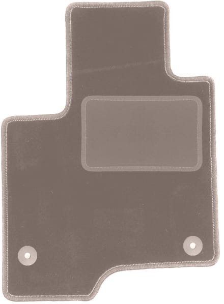 Beige bestuurdersmat voor: Fiat Panda III hatchback (2012-)