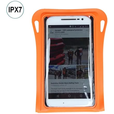 Waterdichte Hoes voor iPhone 14 Plus, Pro Max en Samsung Galaxy - oranje