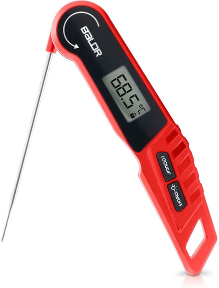 Keukenthermometer voor vlees, pinsonde, Baldr BD-130