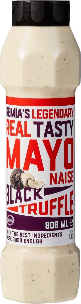 Remia Mayonaise black truffel - Tube 80 cl
