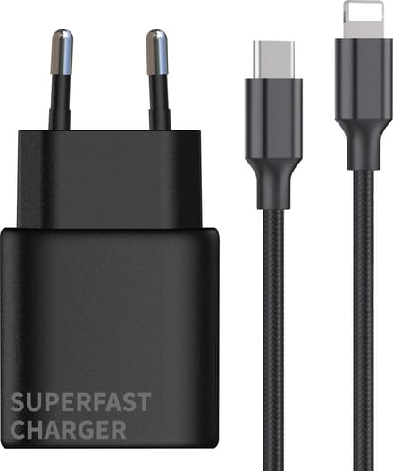 Snellader geschikt voor iPad iPhone Oplader 2 Meter USB-C Adapter - Power Delivery Snel Lader 14/13/12/11/X Plus Pro Max