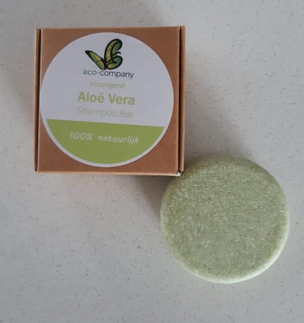 Shampoo bar Aloe vera - Handgemaakt - Zero waste - Jeukende hoofdhuid en roos