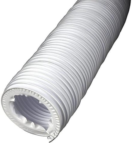 Afvoerslang - Condensslang - Droger Aansluiten - Flexibel PVC Materiaal - 2 Meter Lengte - Wit